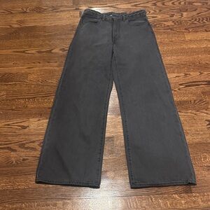 Levi's Black Flare & Wide Leg Jeans
